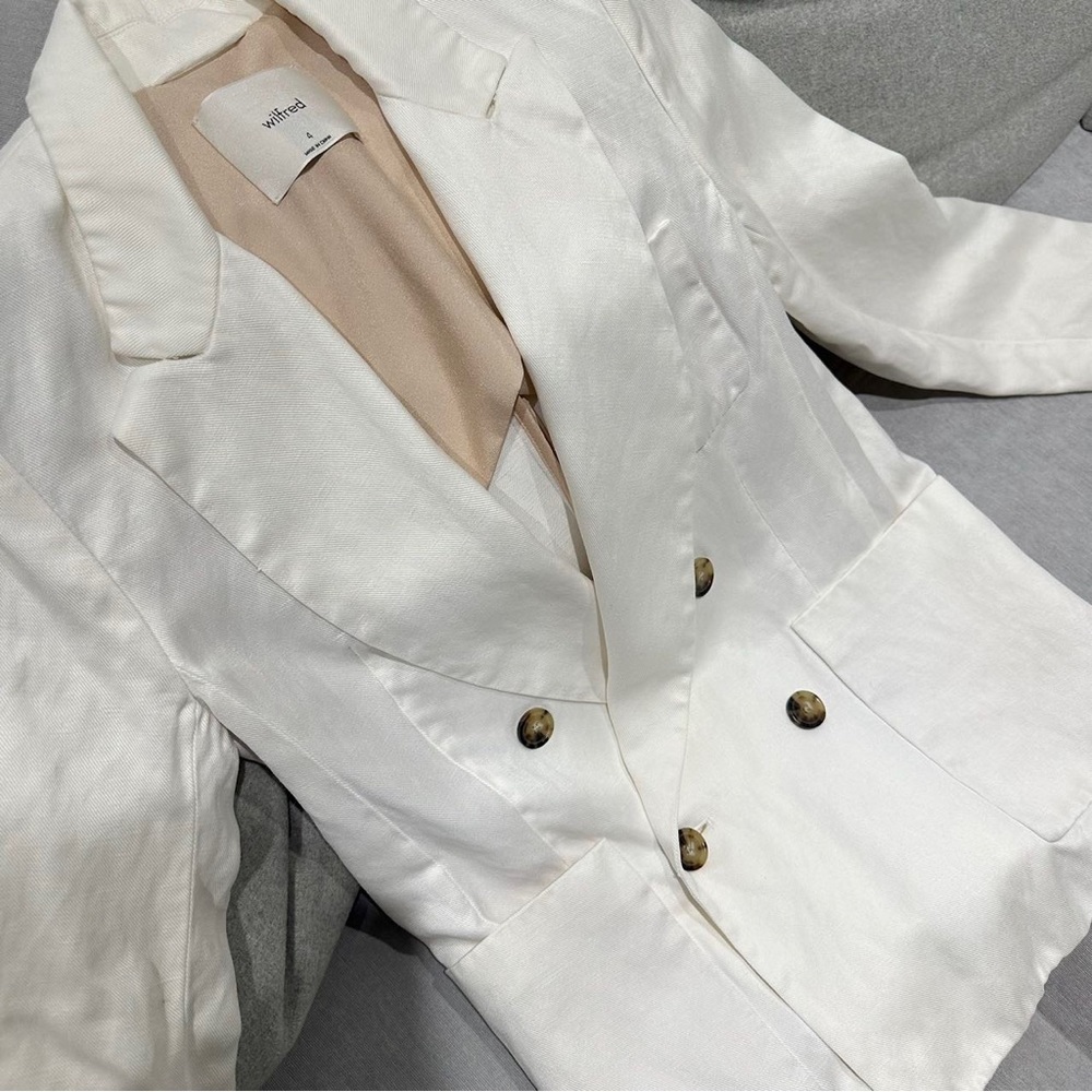Wilfred White Blazer Size US4